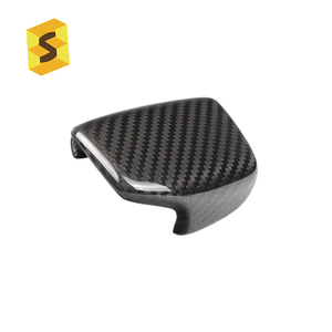 ES N-AD-063 de fibra de carbono del <span class=keywords><strong>Interior</strong></span> del coche pegatinas para <span class=keywords><strong>Audi</strong></span> A4L <span class=keywords><strong>A5</strong></span> Q5L Q7 de fibra de carbono de cambio de engranaje de mando de la cubierta - Product Image 6