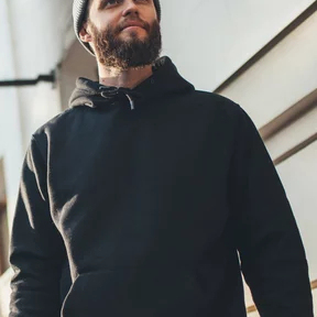 Pull à capuche surdimensionné de qualité supérieure pour hommes pull pantalon lourd fabrication de fournisseur - Product Image 3