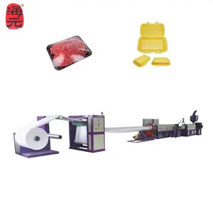 Haiyuan Brand Hot Sales PS Foam Sheet Extrusion Line EPS Plastic Sheet Extruder