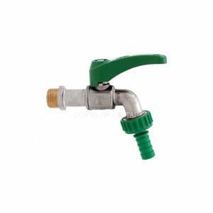 Prodotto di connettori per acqua da giardino con rubinetto rotante orientabile - Product Image 1