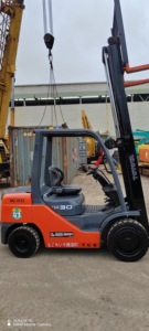 Used Toyota 8F 3 Ton Diesel <b>Forklift</b> Truck-4 Wheels Low Consumption High Efficiency 2 Years Warranty Engine Motor Bearing Pump - Product Image 3