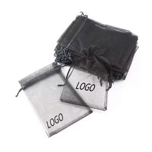 Nouveauté : Sacs en organza en gros, sacs cadeaux en organza personnalisés, pochettes en organza avec logo sur mesure - Product Image 2