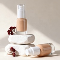Fond de Teint Liquide Soyeux 30ml Marque Blanche à l'Huile de Jojoba et Vitamine E Hydratant Semi-Couvrant