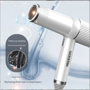 Nuevo secador de pelo de alta velocidad, cuidado del cabello seco, ajuste de engranajes múltiples, temperatura constante, seguridad de alto viento, azul iónico, bajo ruido - Product Image 5