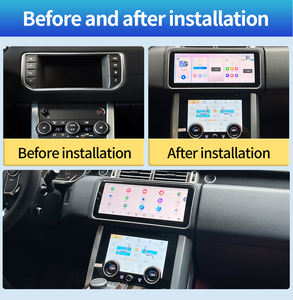 Lecteur DVD de voiture 8 + 128GB pour Range <span class=keywords><strong>Rover</strong></span> voque 2013 Android 13 avec navigation GPS à écran incurvé sans fil Carplay /4G - Product Image 5