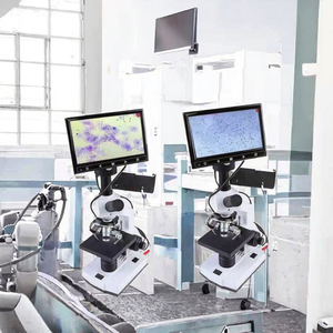 Microscopio Analizador de Esperma Animal Veterinario con Pantalla Digital Reutilizable de 7 Pulgadas para Operaciones de Inseminación Artificial en Mascotas - Product Image 2