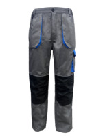 Pantalon de travail industriel NEO personnalisé kaki et noir extensible, imperméable, avec poches pour genouillères réfléchissantes, durable, pour atelier