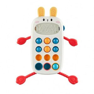 New Baby <b>Puzzle</b> Early Education Enlightenment Mobile Phone Lala Bite Happy Soothing Children Toys - Product Image 1