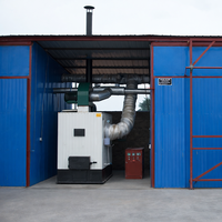 Ecologische biomassa-heteluchtoven voor houtdroging met hoge thermische efficiëntie en energiebesparende technologie