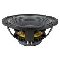 Haut-parleur professionnel de 15 pouces pour médiums et basses, 450W 8ohm AES, woofer métallique haute sensibilité avec bobine vocale en cuivre pour système large bande
