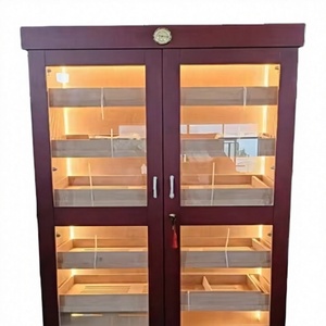 Exhibidores Versátiles de Madera Contrachapada con Iluminación LED y Diseño Ecológico, Personalizables para Exhibición de Productos en Tiendas - Product Image 4