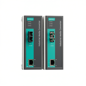 Módulo Convertidor de Medios Ethernet Industrial Moxa IMC-101-S-SC-T-IEX, Ethernet a Fibra 10/100Base-TX a Monomodo SC - Product Image 2