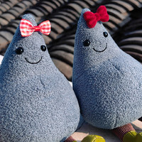 Peluches en peluche personnalisées de 5 pouces en forme de goutte d'eau cadeau d'entreprise de mascotte en peluche