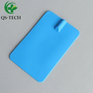 QS-TECH 7x11cm Physiotherapy Pulse Massager Tens Carbon Electrodes Conductive Silicon Rubber Electrodes Pad For Ems Machine