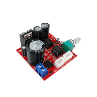 Taidacent NE5532 tek güç kaynağı çift Op Amp ön amplifikatör modülü Mini Stereo preamplifikatör kurulu