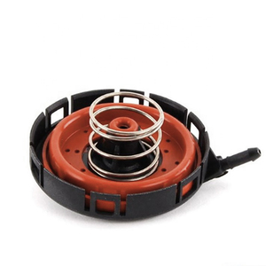 Piezas automotrices de Color naranja y negro, tapa de válvula de escape de coche, tapa de filtro de aceite de Válvula de ventilación de cárter 11127547058 para <span class=keywords><strong>BMW</strong></span> E60 E61 N62 - Product Image 5
