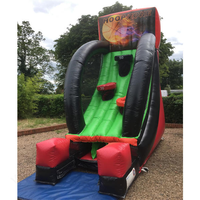 Hoop Zone Jeu de tir au basket gonflable, mini-panier de basket gonflable, jeu sportif gonflable pour enfants, garantie 3 ans