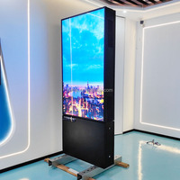 Pantalla LCD para Interiores/Exteriores 4K Android, Tablero de Menú Digital, Publicidad, Exhibición, Soporte de Exhibición, Señalización y Pantallas Totem IP66 55, TV Táctil