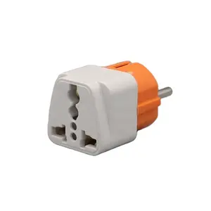 Adaptateur de charge rapide à 2 broches, 2 pièces, universel, prise d'alimentation murale uk