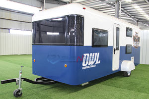 Remorque de collation multifonctionnelle pour dessert européen pour <span class=keywords><strong>camping</strong></span> pour salle à manger en voiture à café et crème glacée - Product Image 4