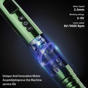Ambition 1200mAh portátil 3,5mm carrera ceja labio delineador de ojos maquillaje permanente máquina de pluma de <span class=keywords><strong>tatuaje</strong></span> inalámbrica para <span class=keywords><strong>tatuaje</strong></span> de cuerpo pequeño - Product Image 4