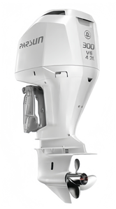 Nuevo Motor Marino para Barco, Motor Fuera de Borda de Gasolina de 4 Tiempos y 300 CV con Control Remoto y Trimación Eléctrica, en Promoción - Product Image 1