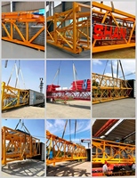 Nueva Grúa Torre de Construcción Sin Plataforma Superior de 1.5T y 18.7M con Motor de Ascenso Interno Eléctrico China QTP20-HS2506P