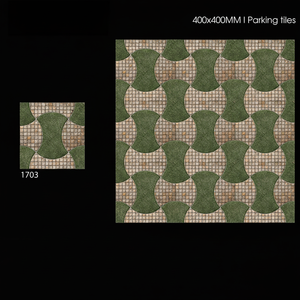 Baldosas de Cerámica Mate Resistentes para Exteriores, 40x40cm 400x400mm, para Entradas de Vehículos, Garajes y Pisos Exteriores - Product Image 1