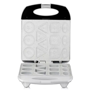 Household Electric <b>Breakfast</b> Cake Biscuit Cookie Nuts <b>Maker</b> Bubble Waffle <b>Maker</b> With Different Shape - Product Image 2