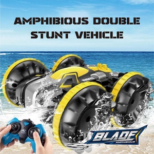 Samtoycn 2.4G 4WD Vehículo Todoterreno, Carros de Juguete, Auto RC de Doble Cara, Auto Acuático RC, Auto de Acrobacias con Batería de Larga Duración - Product Image 2