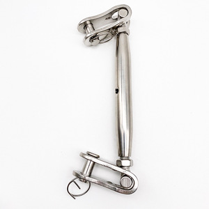 Tendeur à corps fermé en acier inoxydable M12, filetage droit, mâchoire polie et type mâchoire, pour usage industriel général - Product Image 1