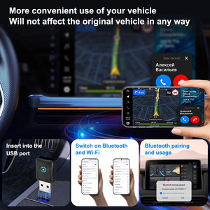 อะแดปเตอร์ <span class=keywords><strong>CarPlay</strong></span> ไร้สาย รุ่นอัปเกรดปี 2026 เชื่อมต่อแบบไร้สาย ใช้งานง่าย รวดเร็ว เสถียร สะดวกสบาย สำหรับ <span class=keywords><strong>Apple</strong></span> <span class=keywords><strong>iPhone</strong></span> และ Android - Product Image 4