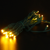 Guirlande lumineuse LED mini UL 120V 5MM, 10M 100 LED, espacement de 4 pouces, avec prise US, pour décoration de Noël et éclairage festif