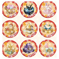PY Pokemoned Little Cookie Aimant de réfrigérateur, Cadeau de collection, Souvenir, Décoration intérieure, Vente en gros, Distributeur automatique, Jeux de société