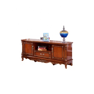2020 sala de estar de lujo sólido importados de la esquina de madera clásico soporte de <span class=keywords><strong>TV</strong></span> - Product Image 6