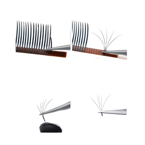 ขนตาปลอมสำหรับต่อขนตาปลอม0.07มม. แบบนุ่มธรรมชาติสำหรับสถานเสริมความงาม CC D D DD หยิก - Product Image 5