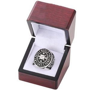 Anillo de Campeonato de Boxeo de Peso Pesado Roger <span class=keywords><strong>Marciano</strong></span> 1952, Clásico, Plateado, de Aleación, Venta al Por Mayor/Personalizado - Product Image 5