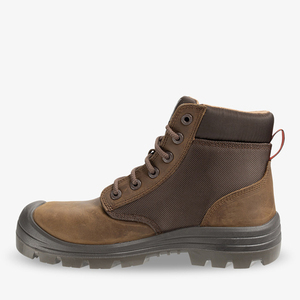 Bottes de sécurité pour électriciens DSF932 noires à tige mi-haute, bottes de travail électriques anti-écrasement et anti-perforation pour électriciens - Product Image 3