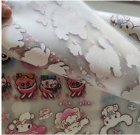 Patch logo en vinyle multicolore personnalisé, gaufré haute fréquence, effet 3D en relief, imperméable, écologique, vernis mat, motif dessin animé