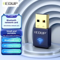 Adaptador Combinado USB WiFi BT 4.0 EDUP Mini con Antena de Chip, para PC, Computadora de Escritorio y Portátil