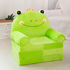 Mini canapé gonflable pliable rose pour enfants, <span class=keywords><strong>lit</strong></span> de jeu pour bébés, canapé-<span class=keywords><strong>lit</strong></span> pliant mignon à motif de dessin animé pour enfants - Product Image 2