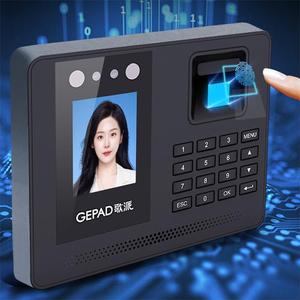 OEM nhân viên tham dự máy sinh trắc học nhận dạng vân tay đồng hồ trường học trong thời gian ghi âm mặt truy cập máy chấm công - Product Image 4