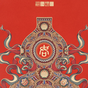 Cuadro de Calabaza Pintado <span class=keywords><strong>a</strong></span> Mano con Colores de Alta Temperatura, Estilo Zen, Arte de Escritorio, Decoración Tradicional de Bendición para el Hogar y la Tienda, Amuleto de Buena Suerte - Product Image 5