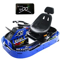 Kartings électriques pour enfants et adultes - Voitures de karting miniatures télécommandées à dérive pour l'extérieur