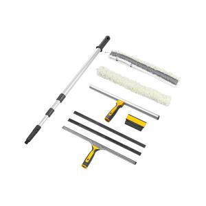 Vermop Window Cleaning Set 8 Piece Top Lock <b>Squeegee</b> Kit For Glass Surfaces - Product Image 1