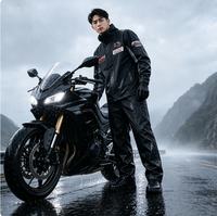 Veste et pantalon de pluie imperméables, respirants, haute visibilité, réfléchissants, robustes, unisexes, pour moto, pour homme