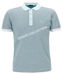 Polo de Sport 100% coton pour hommes, nouveau, de haute qualité, garniture piquée, - Product Image 3