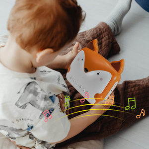 Conteur Bluetooth Fox mignon pour bébés 8 Go de stockage Batterie 1200mAh Haut-parleur 3W Lecteur audio éducatif pour le coucher - Product Image 1