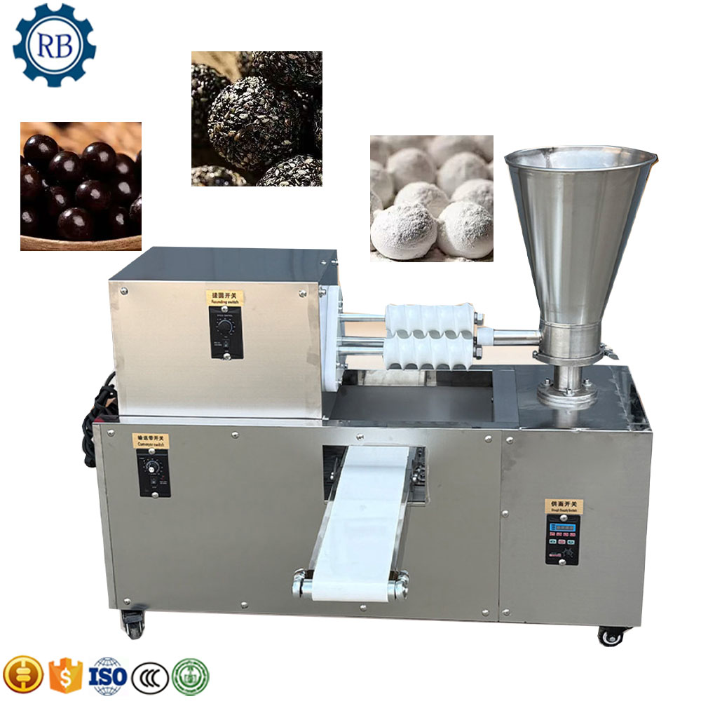 Cheese Ball Maker Dumpling Dough Rounding Machine Sesame Coconut Balls Forming Machine Dough Ball Making Machine