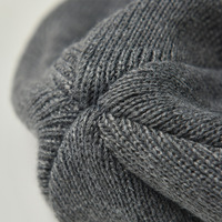 Nuevo gorro de punto cálido, gorro de lana para hombre de invierno sin sombrero de ala, se puede diseñar LOGO